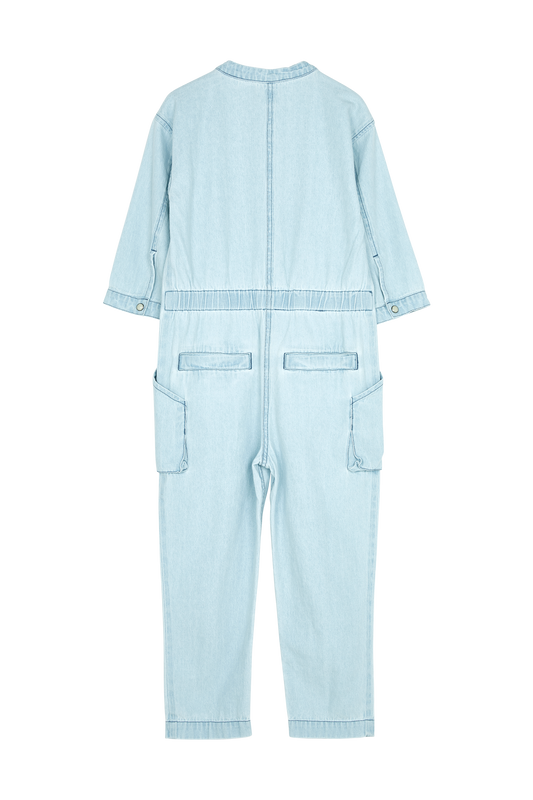ZEBRA Bleached Blue Denim - Jumpsuit | Women