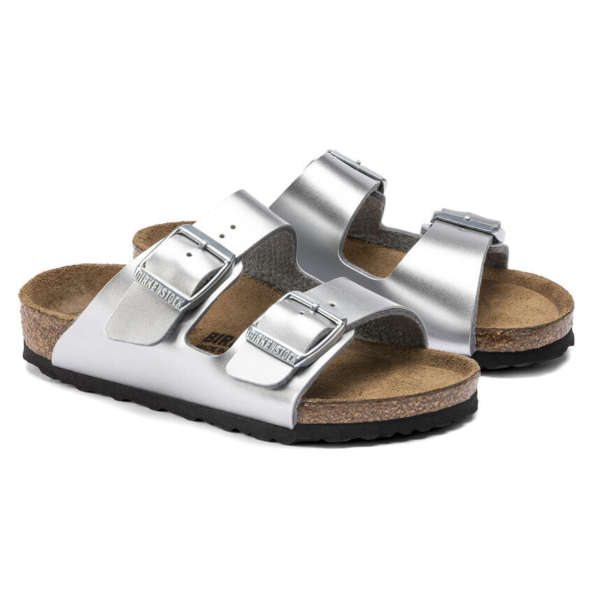 Arizona Electric Metallic Silver Sandals Neo Family 