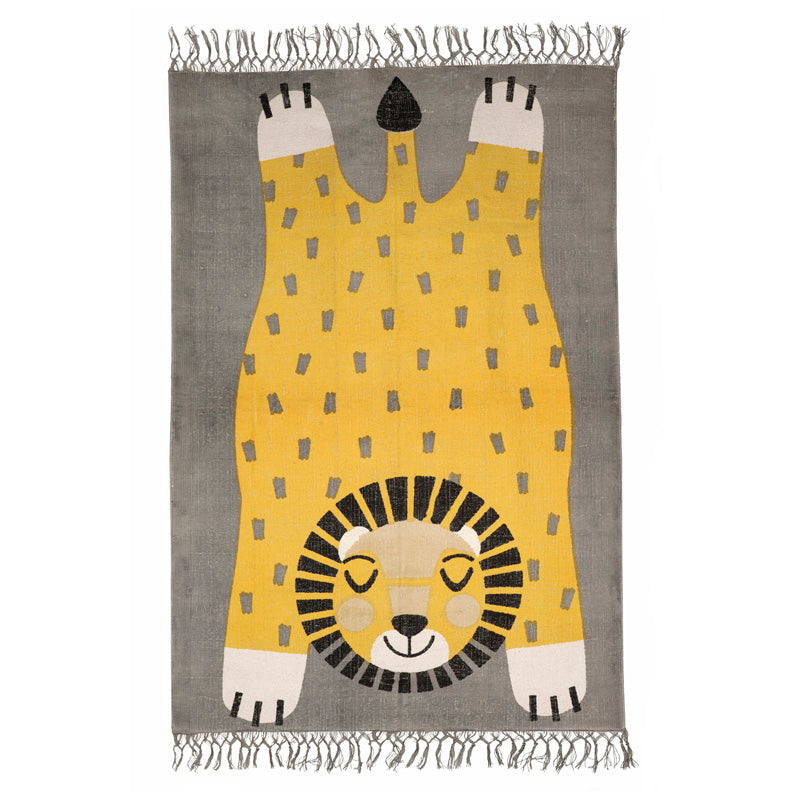 Baba Child Carpet Lion Pattern