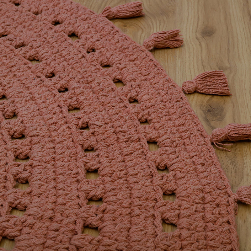 Nila Rose Crochet Carpet