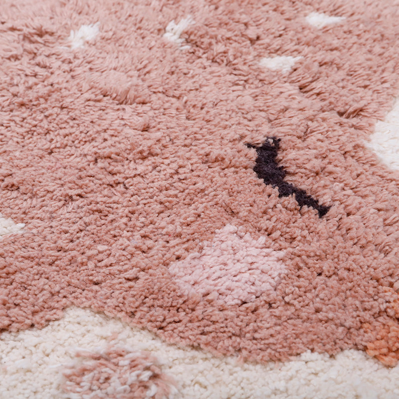 Child carpet with bird pattern
