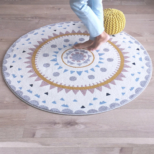 Round Nolita Multicolored Carpet