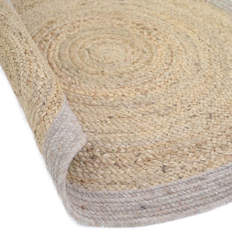 Yhuki Taupe Carpet Jute & Wool