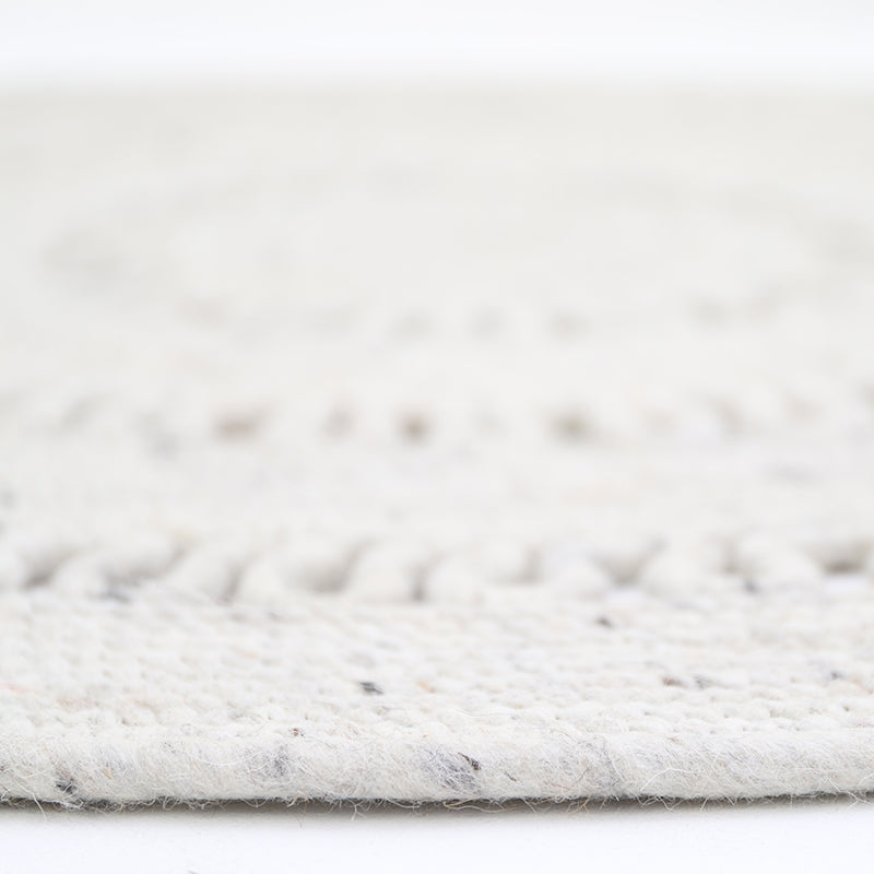 Natural bibek wool carpet