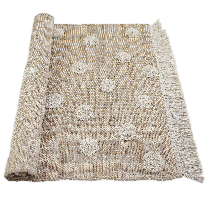 Natural Jute & Cotton carpet