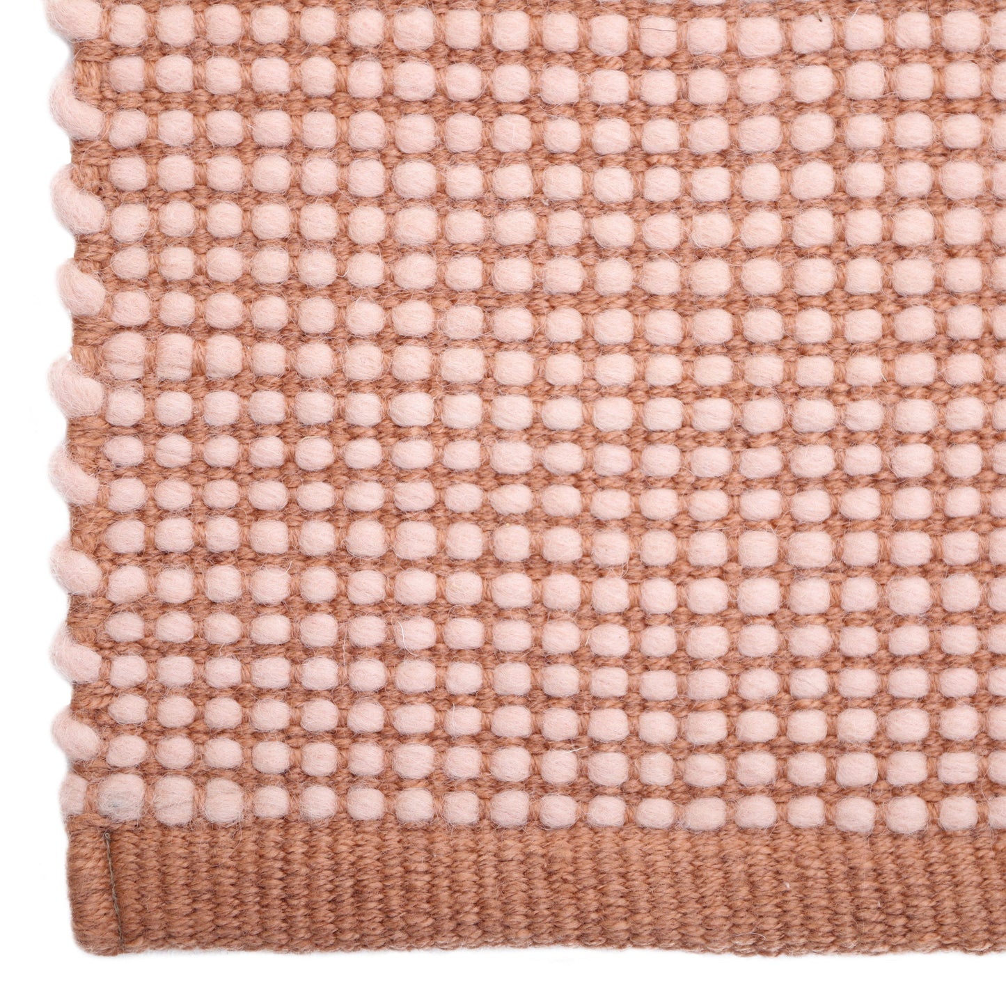 Bergen Nude L Contemporary Wool Carpet