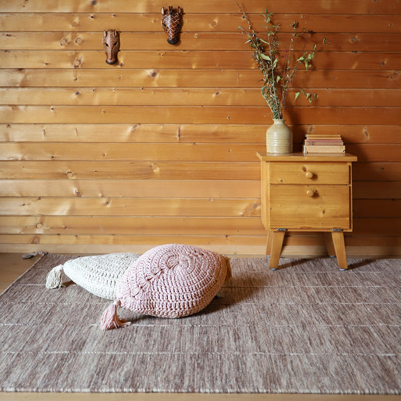 LHENA ROSE L Contemporary wool carpet