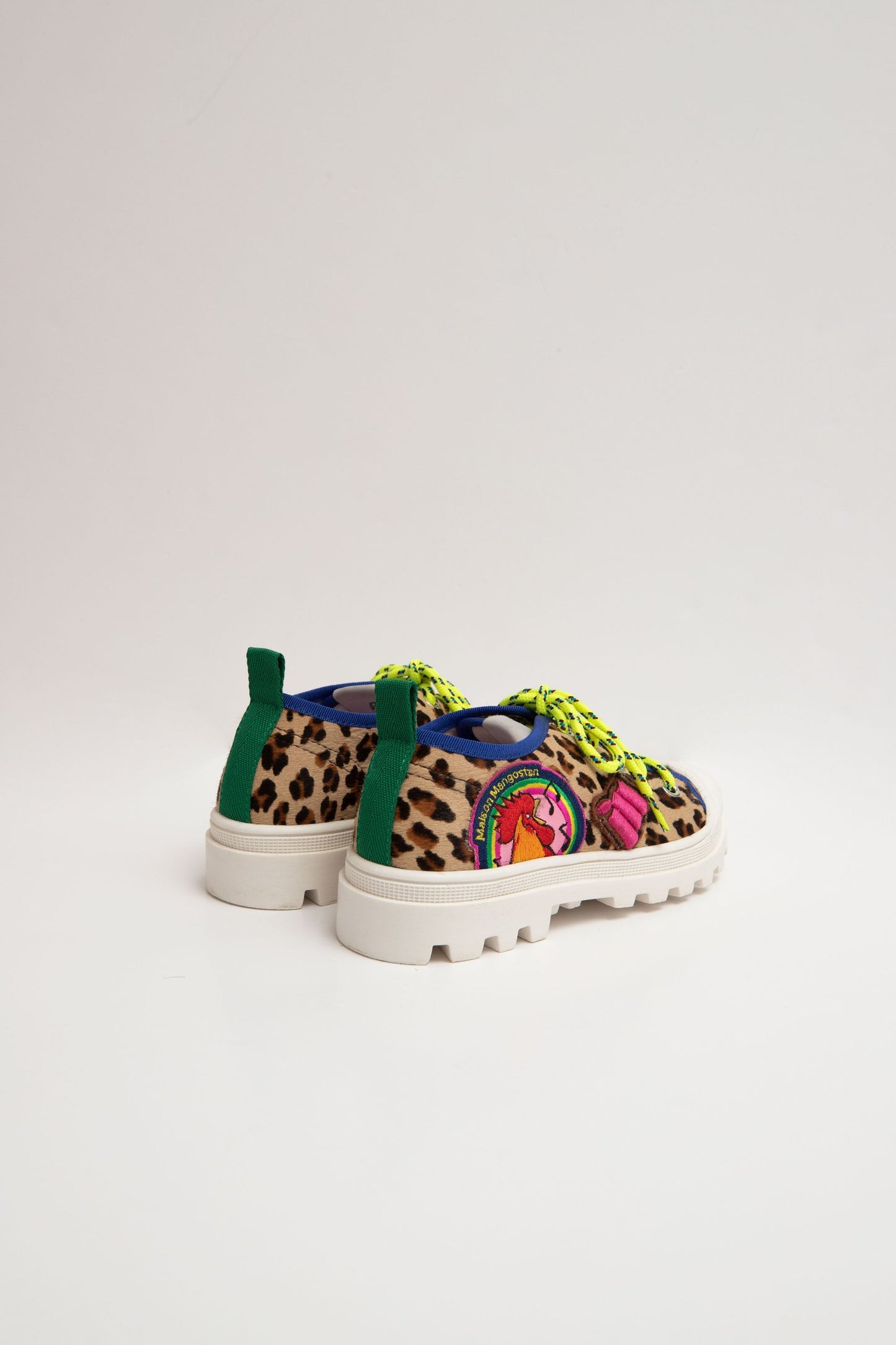 Gungo Leopard Sneakers Shoes Maison Mangostan 