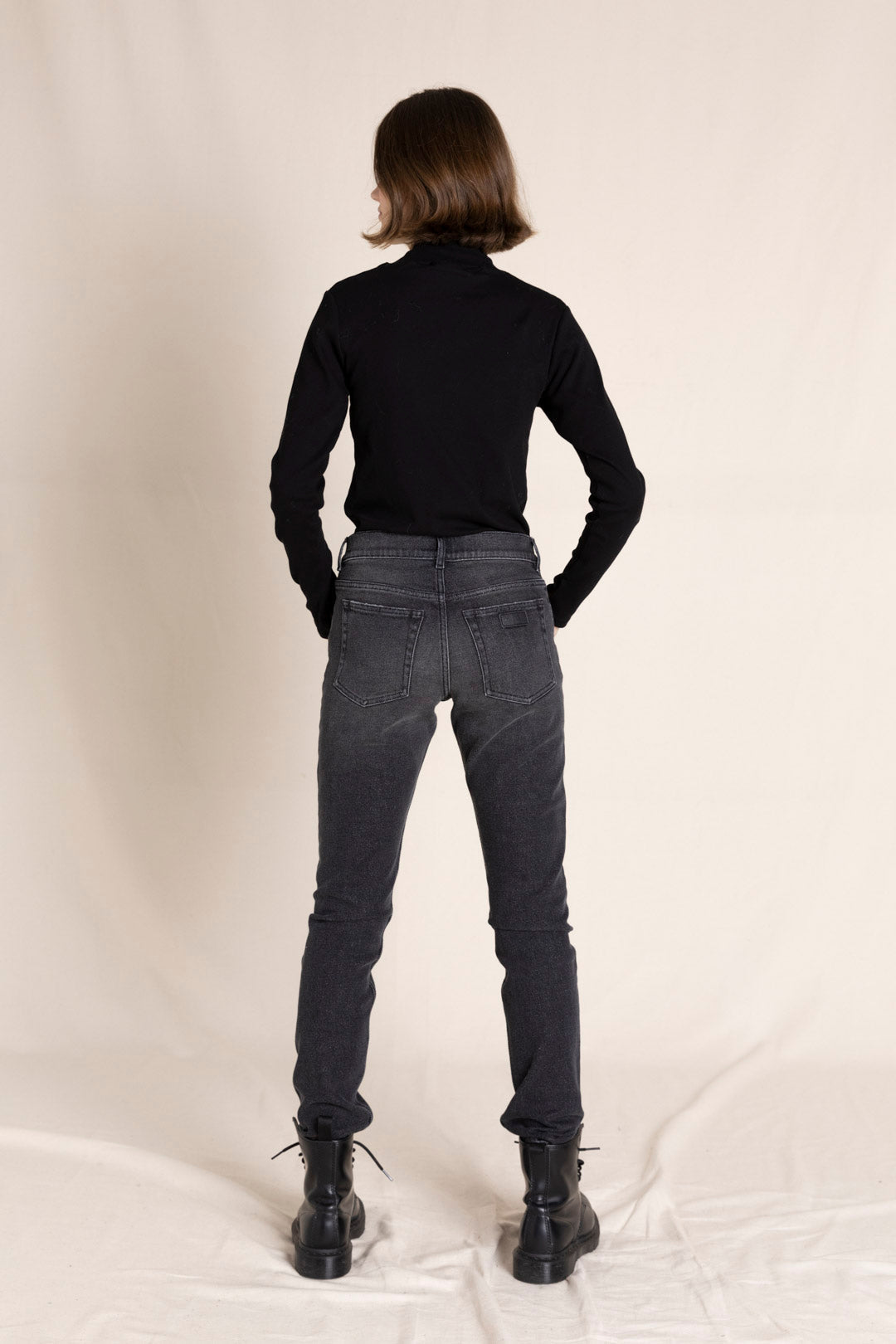 ICON Grey Denim - 5-Pocket Slim Fit Jeans | Women