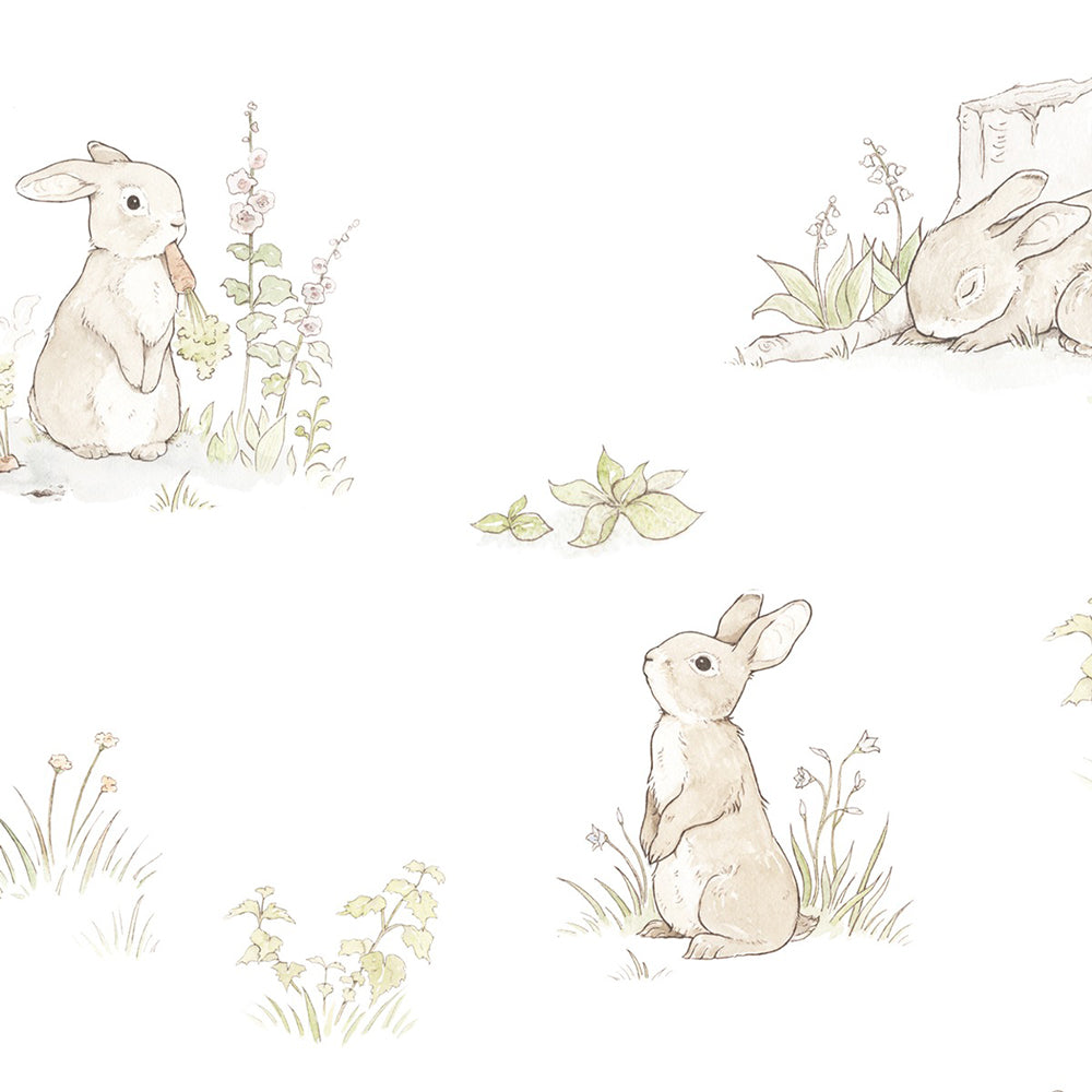 Rabbit day Classic Wallpaper