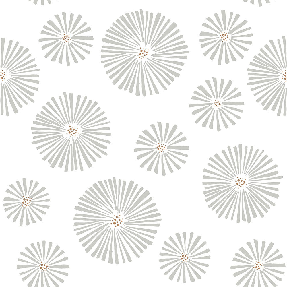 CLASSIC graphic flowers light Wallpaper