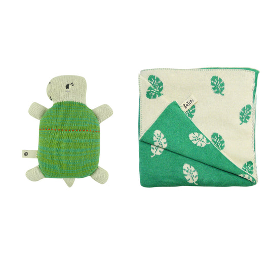 Coy & Blanket Set Gift Sets Bayíri COY & Hojas Blanket 