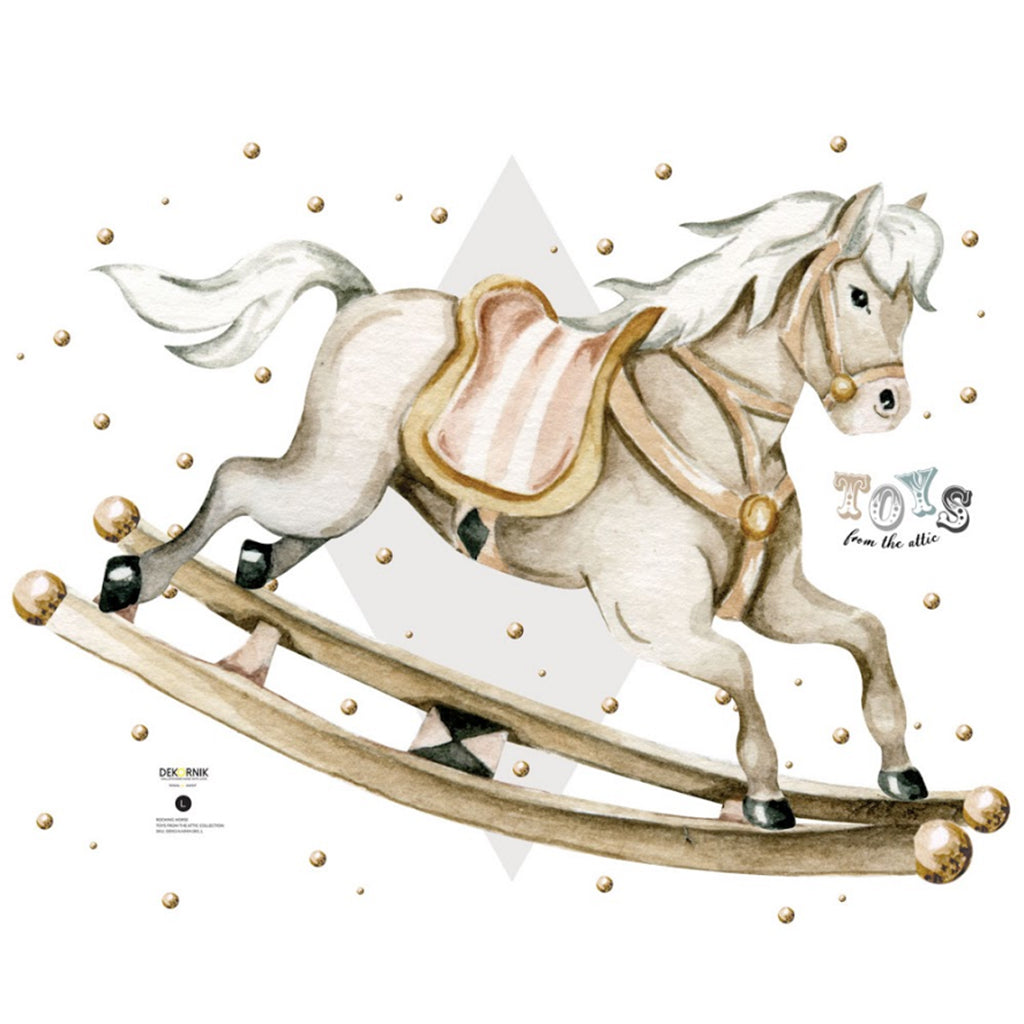 Rocking horse / Toys from the attic Wallpaper