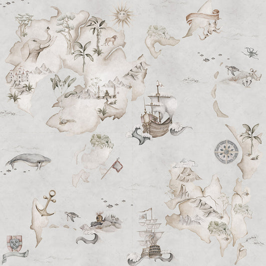 Map Stories from the Sea Color wallpaper