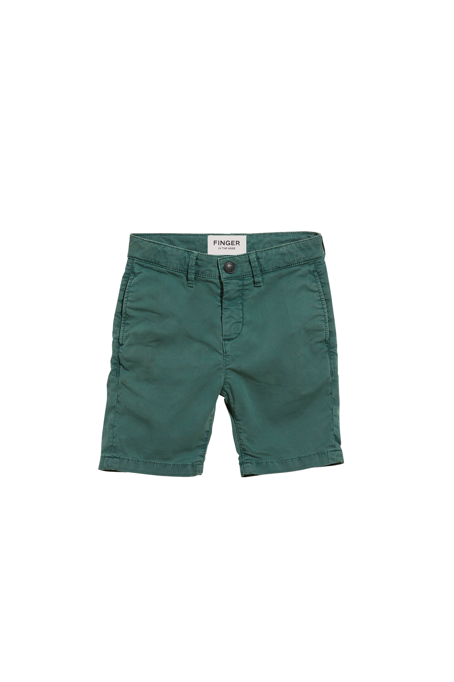 ALLEN Green Khaki - Chino Fit Bermuda Shorts