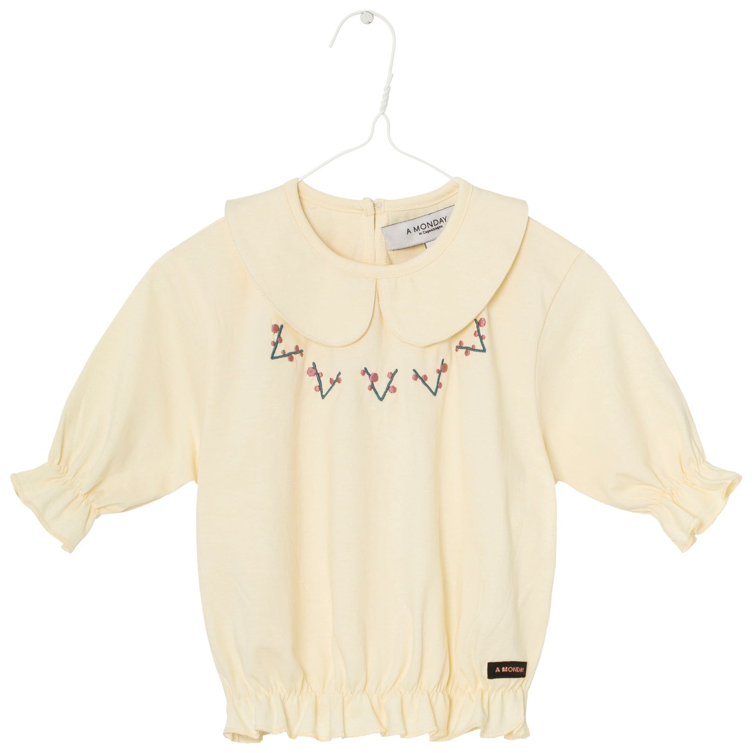 Embroidery Blouse Tops A Monday in Copenhagen 