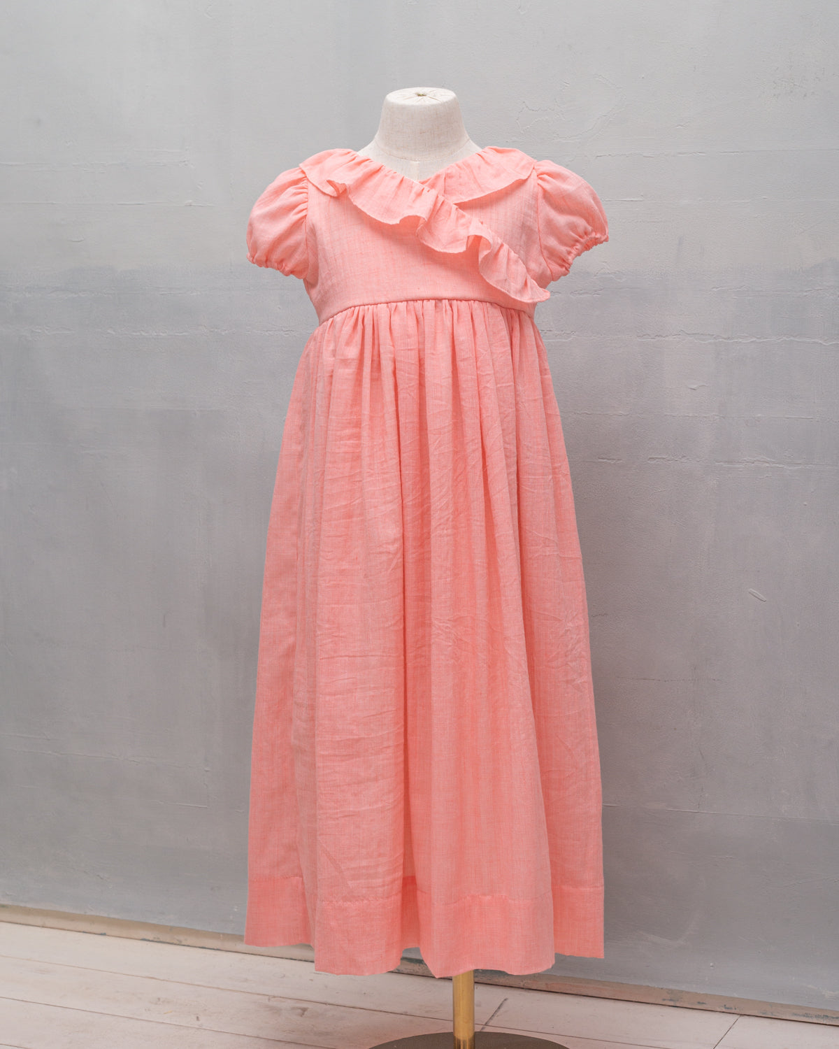 Alexis Long Dress Coral Dresses Cosmosophie 