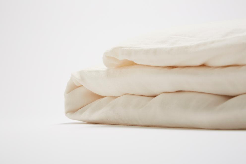 Alice - Ecru organic cotton bedding set Bedding Bihan 