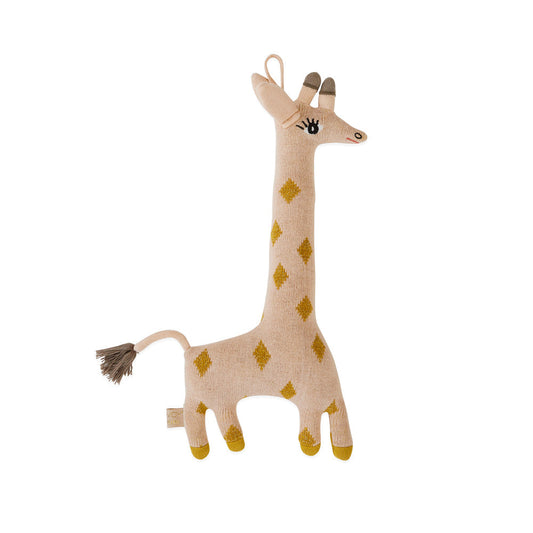 Darling - Baby Guggi Giraffe - Rose / Amber Cuddly toys OYOY 
