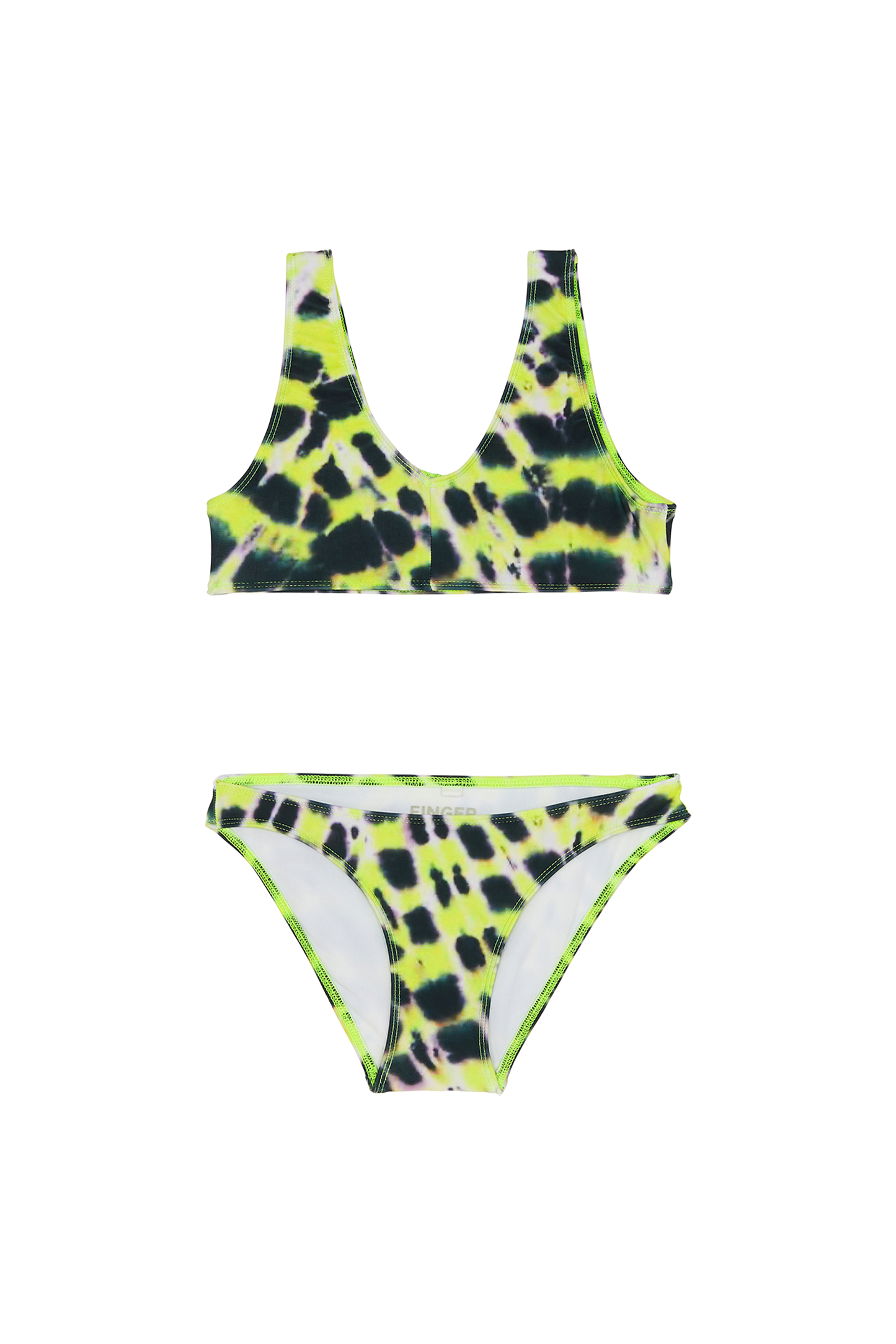 BAY Fluo Lime Splash - Bikini