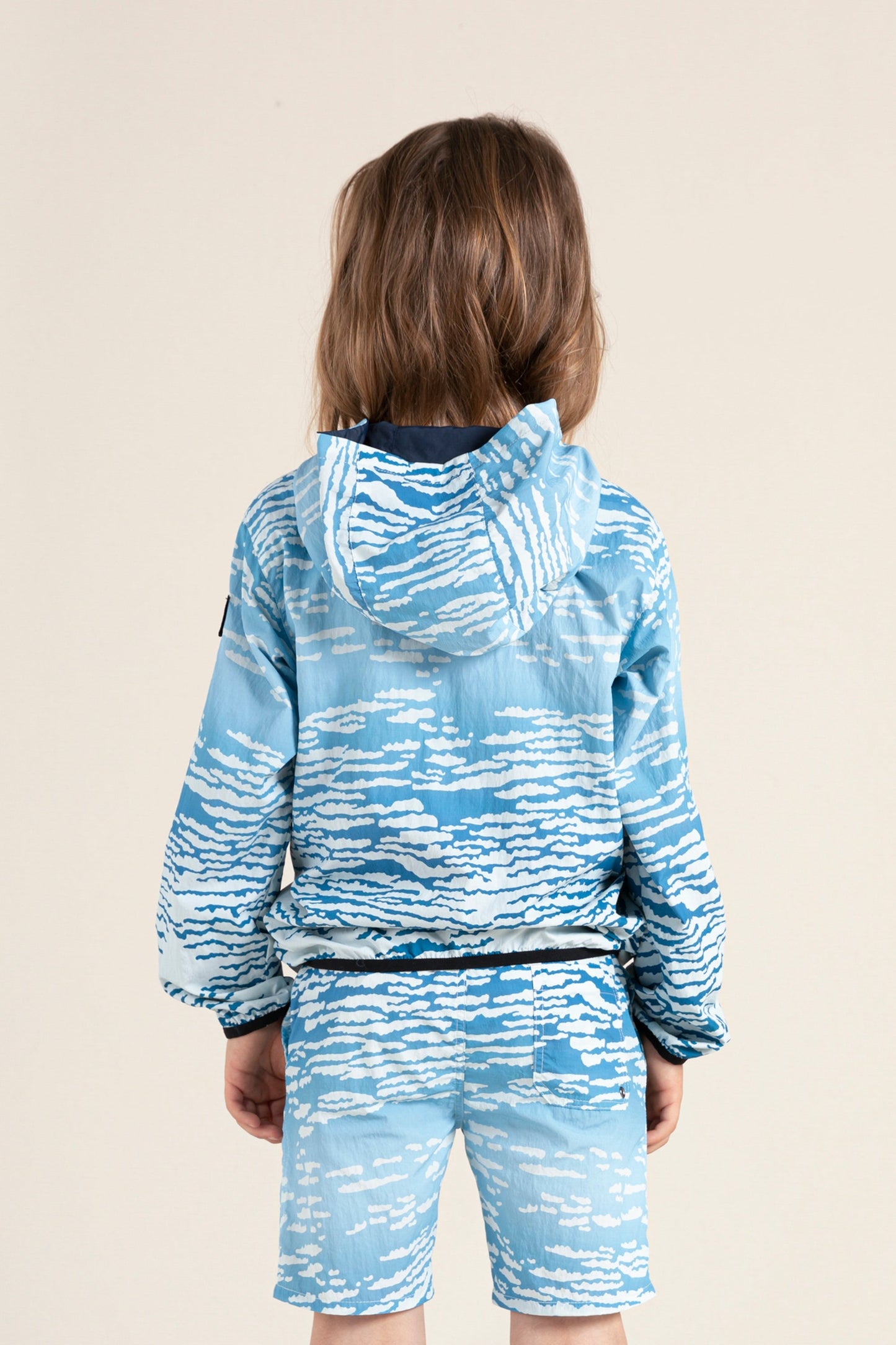 BUCKLEY WIND Dream Blue Cloud - Reversible Hooded Jacket | Women