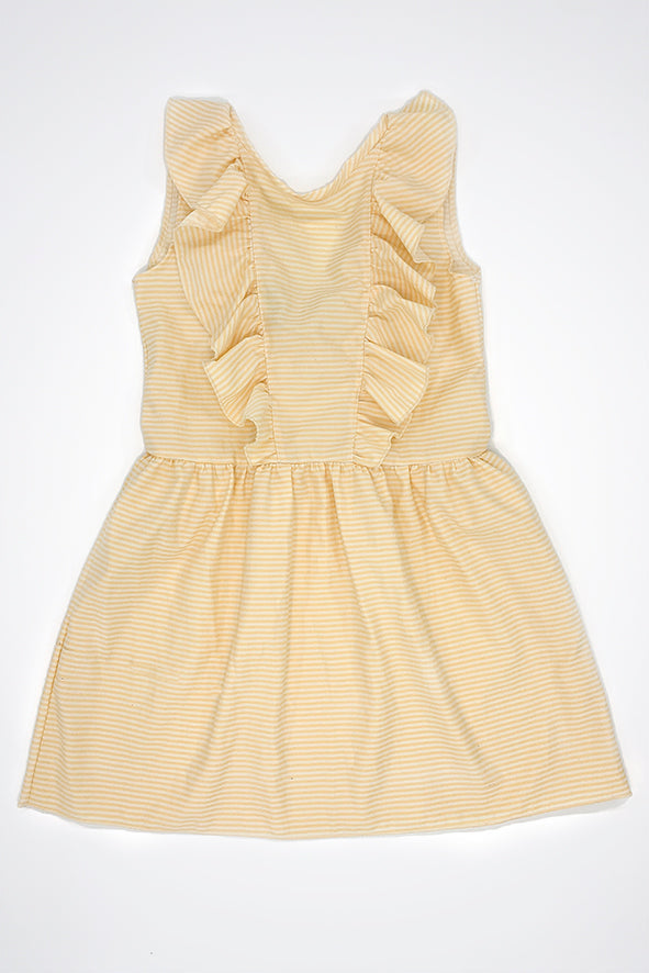 Carlota yellow striped dress Dresses Pinata Pum 