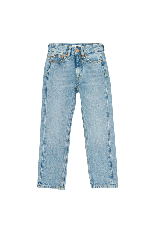 CHER Bleached Blue - High Waist 5-Pocket Jeans