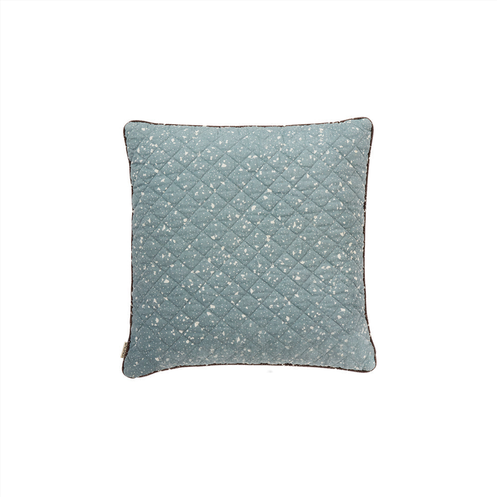 Cushion Aya Quilted - Caramel / Blue Cushion OYOY 