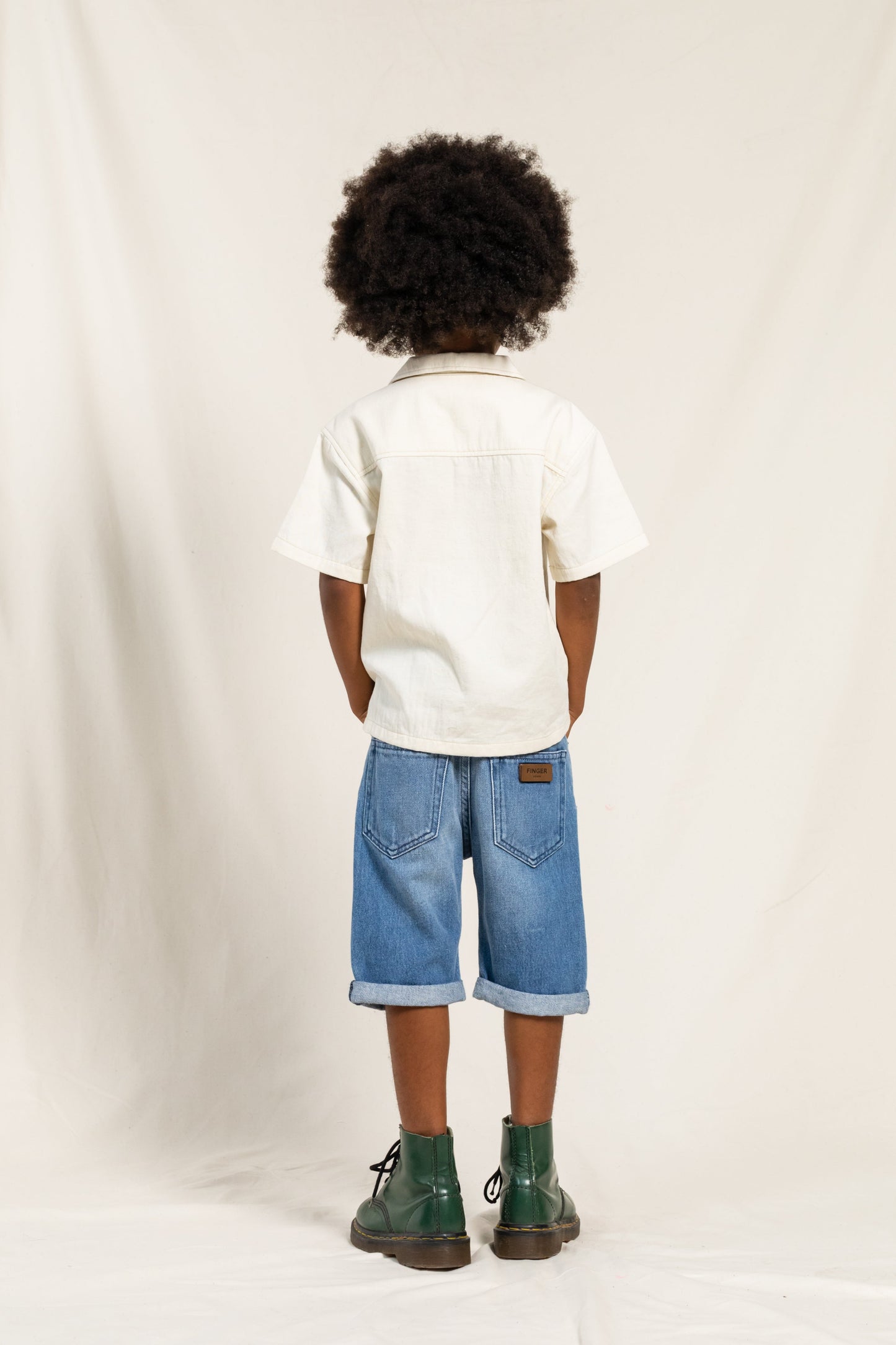 EDMOND Medium Blue - 5-Pocket Comfort Fit Shorts | Women