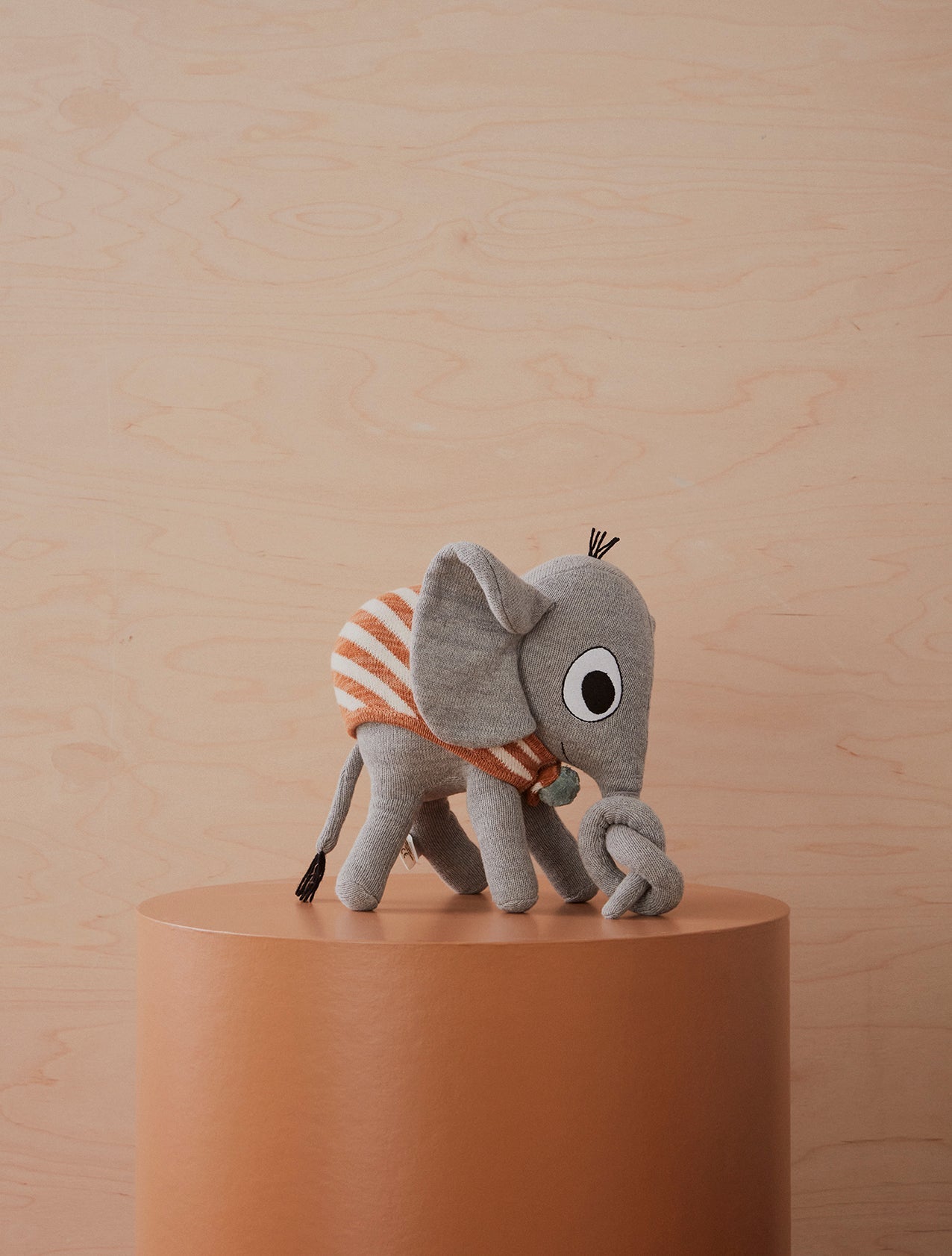 Elephant Henry - Grey Soft Toys OYOY 