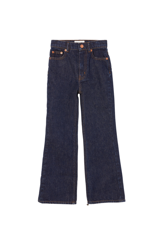 FIONA Raw Denim Blue - Flare Fit Jeans