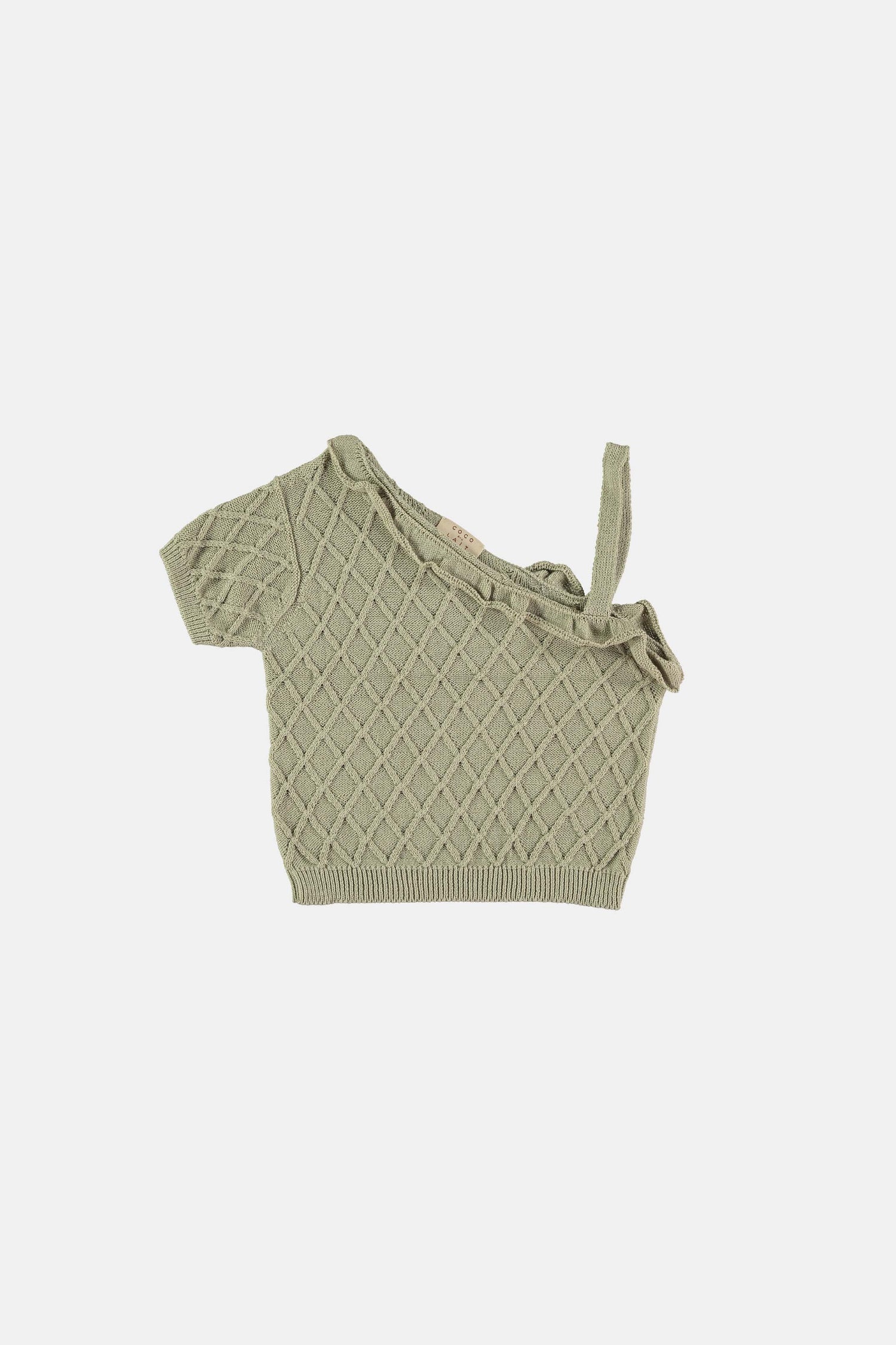 Green aven knitted top Tops Coco au lait 