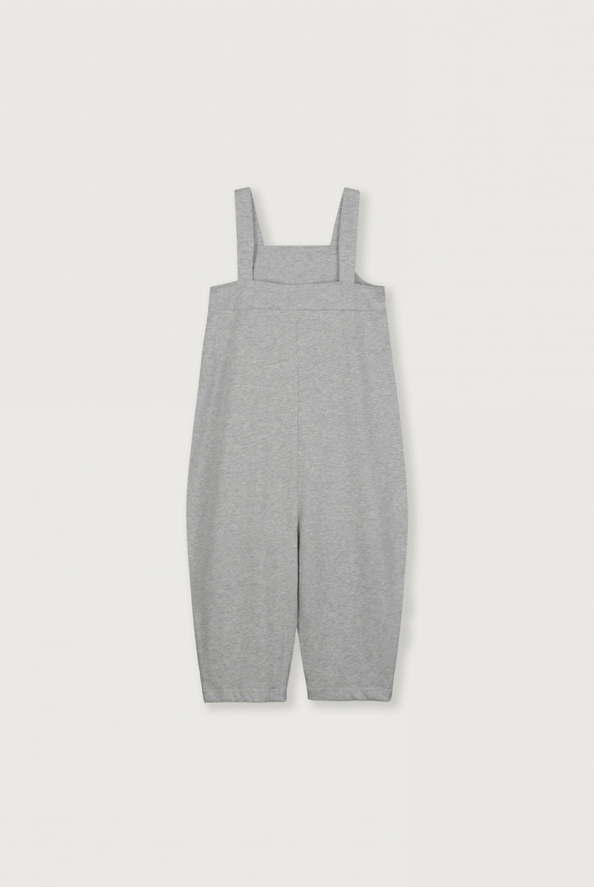 Boxy Playsuit | Grey Melange Suits Gray Label 