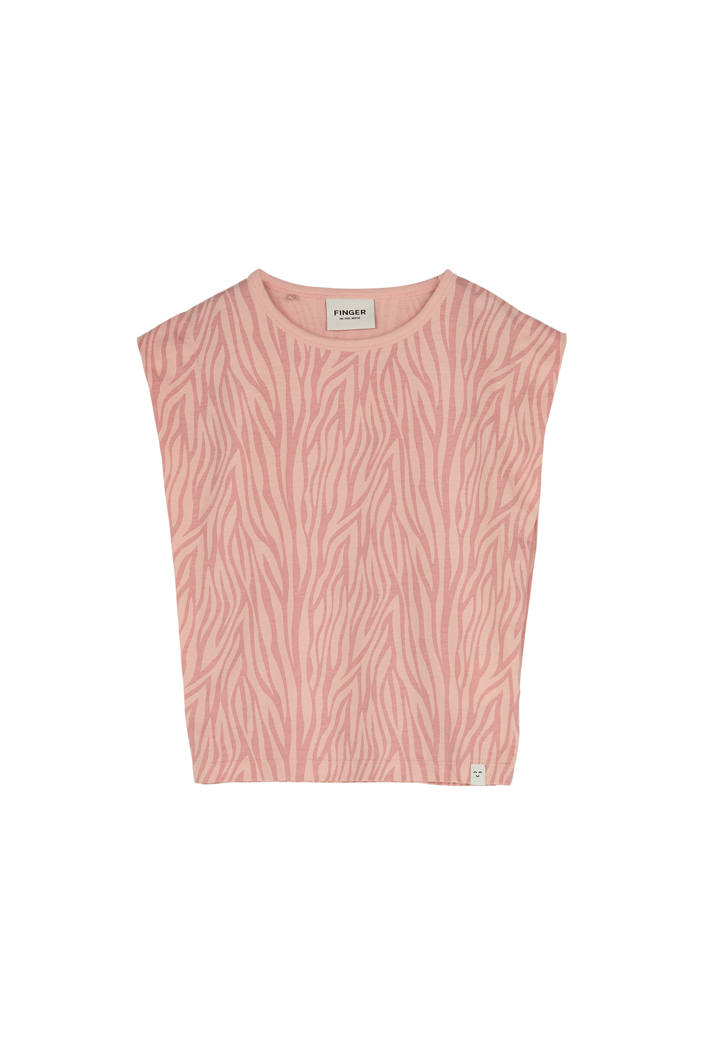 HALEY Mellow Rose Zebra - Sleeveless T-shirt | Women