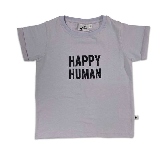T-Shirt Happy Human: Heather