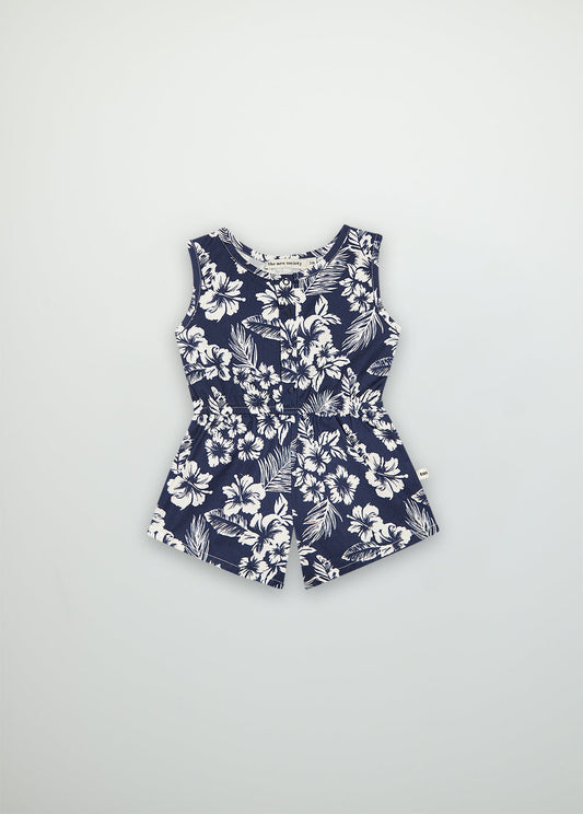 Hibiscus baby Romper Baby Grows The New Society 