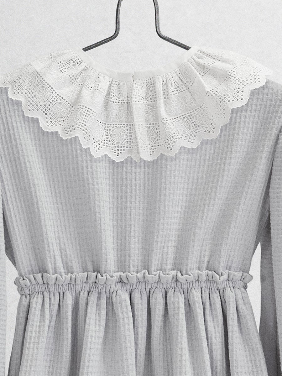 The Hortensia Dress Dresses Five of us Lace collar 3 years 