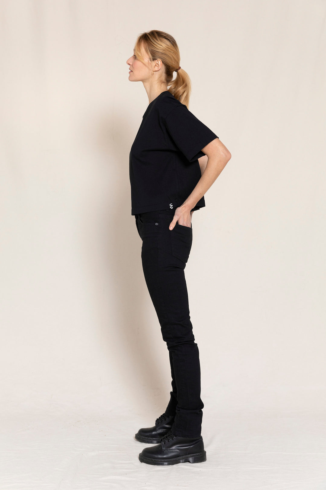 ICON Black Denim - 5-Pocket Slim Fit Jeans | Women