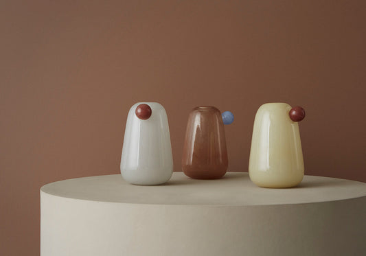 Inka Vase - Small - Vanilla Vase OYOY 