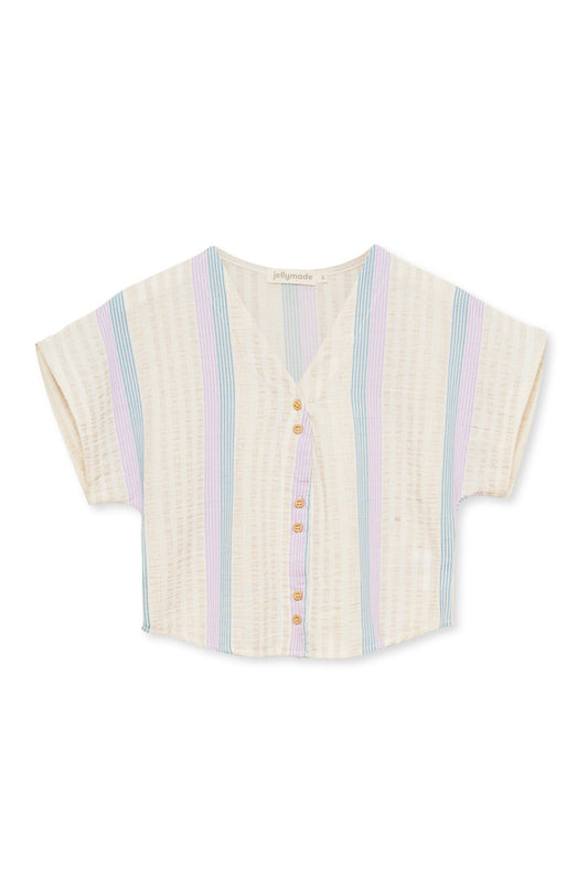 Luang Blouse Stripes Tops Jellymade 