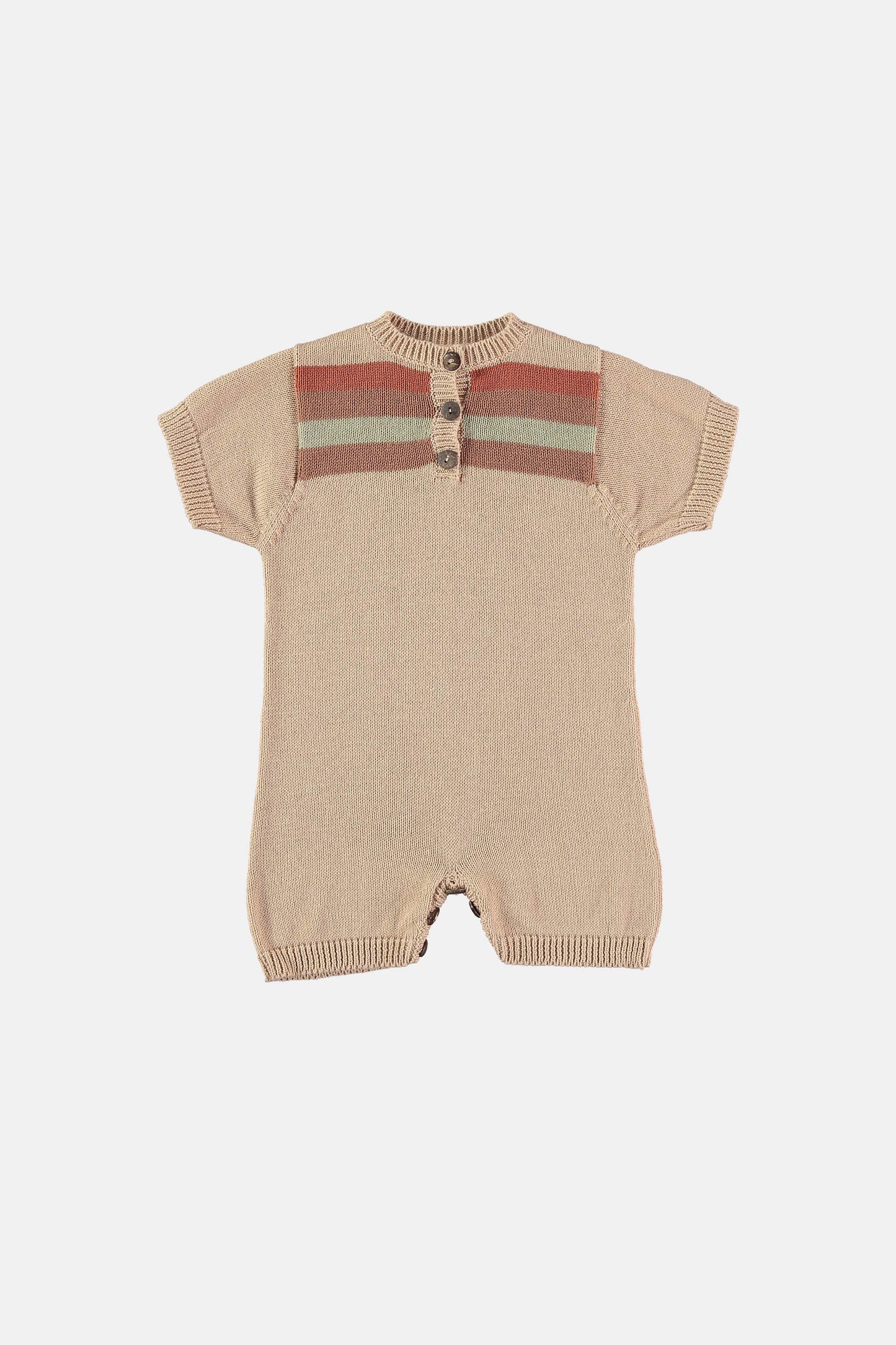 Knitted baby overalls Baby Grows Coco au lait 