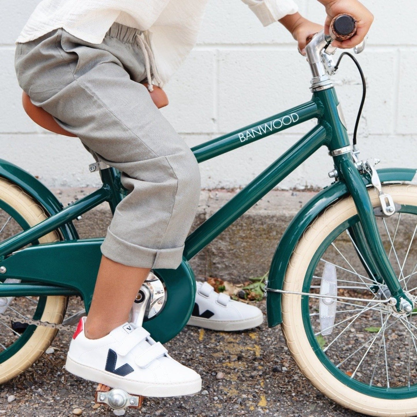 Classic Bicycle Green Bicycle Nofred 