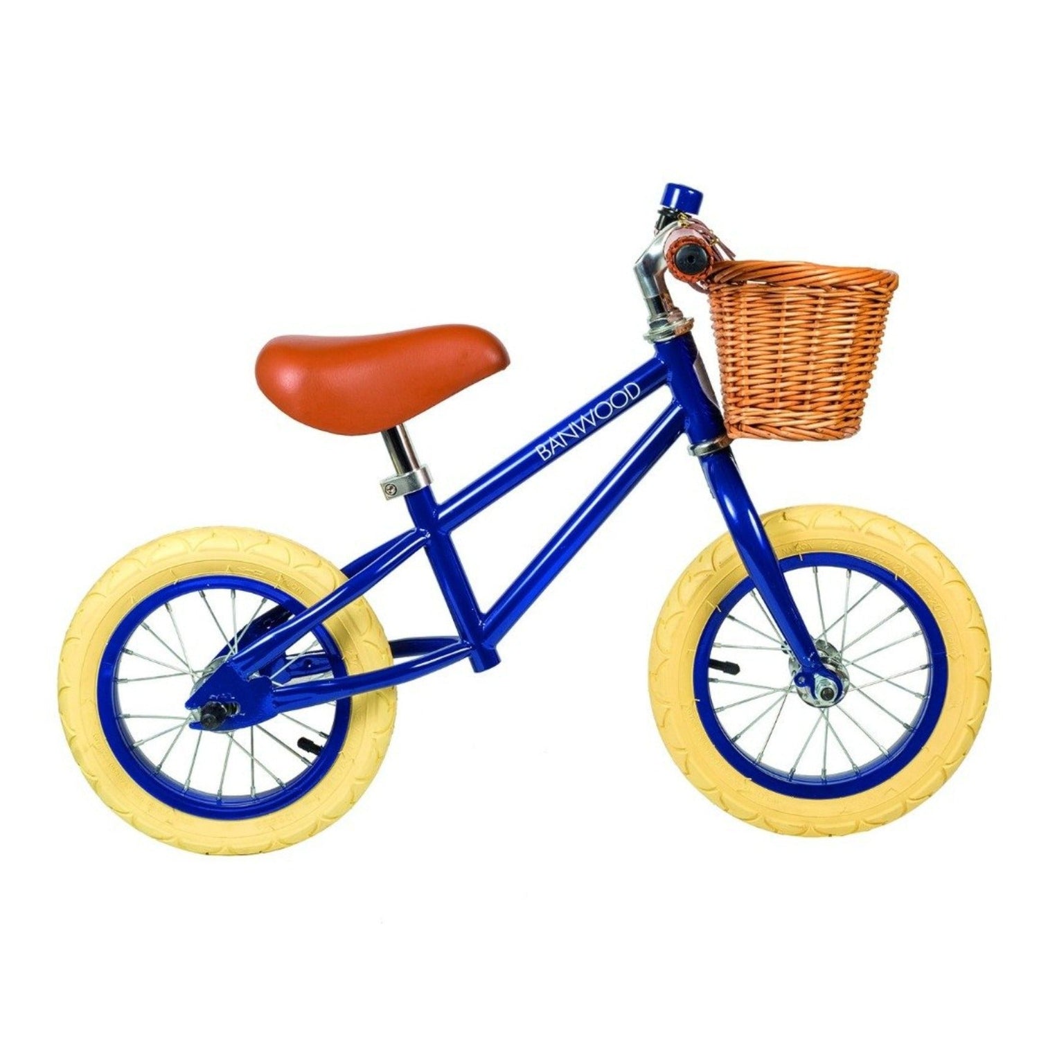 Balance Bike First Go! Navy Blue Bicycle Nofred 