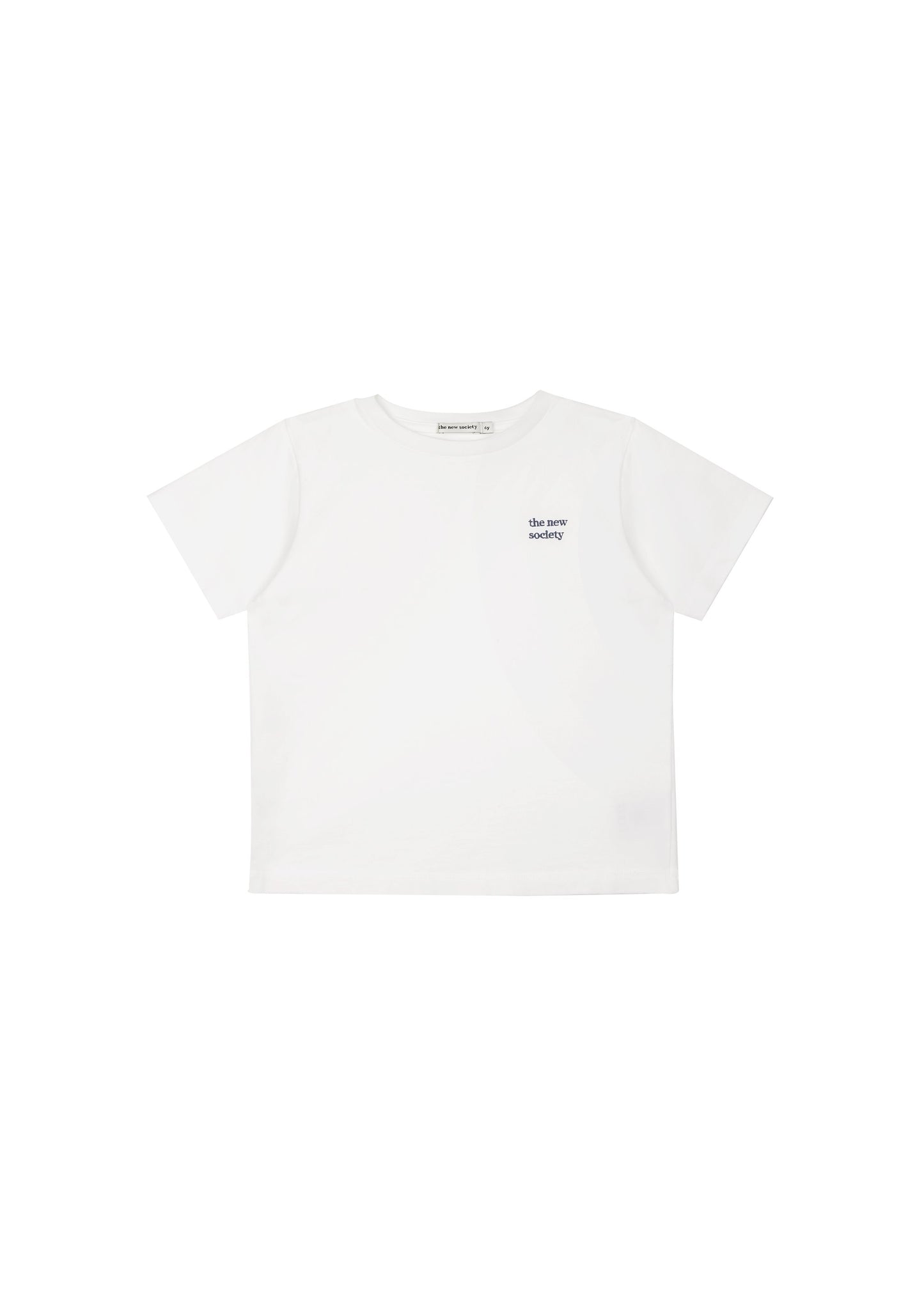 Logo Embroidery Tee Tops The New Society 