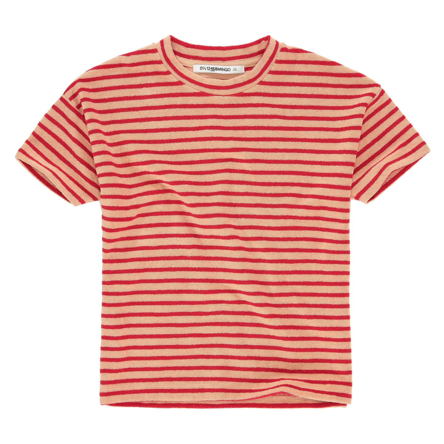 T-shirt Stripe Pomegranate Toweling Tops Mingo 