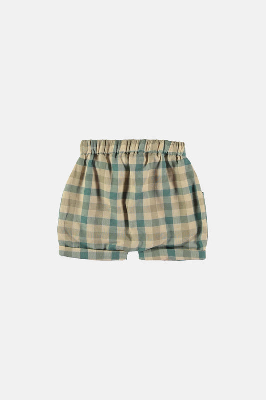 Moss agate woven boys shorts Shorts Coco au lait 