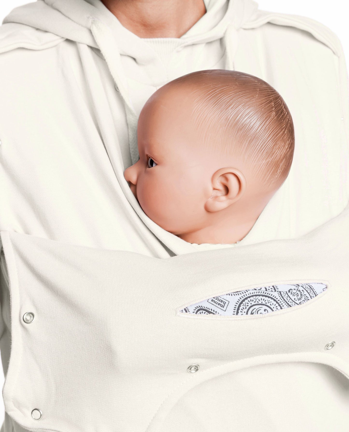 Baby carrier sweatshirt | Mama Plays | Ecru Carriers Mama Hangs 