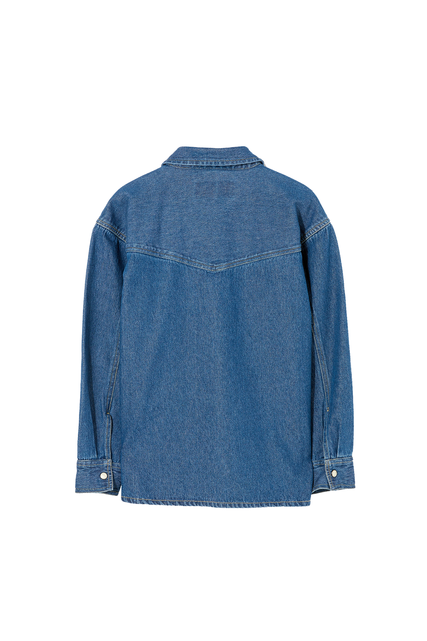 NEW DUSK Blue Denim - Long Sleeve Shirt | Women
