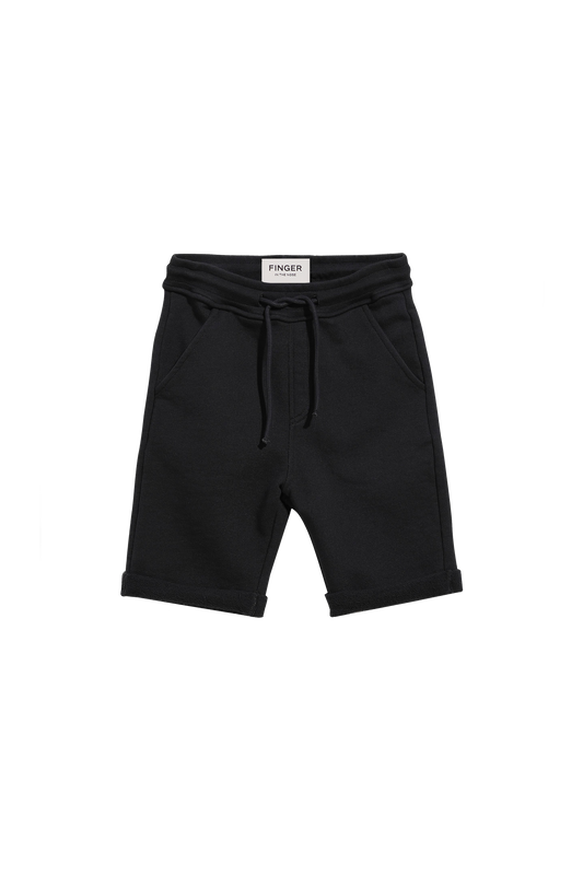 NEW GROUNDED Ash Black - Bermuda Shorts