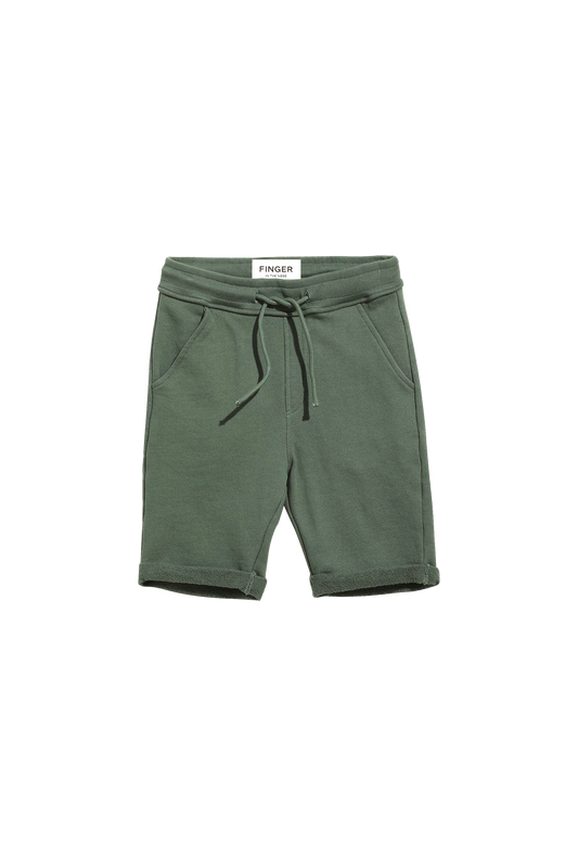 NEW GROUNDED Green Khaki - Bermuda Shorts